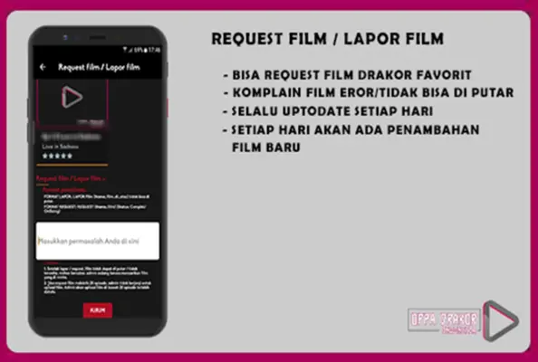 Drakor Indonesia android App screenshot 0