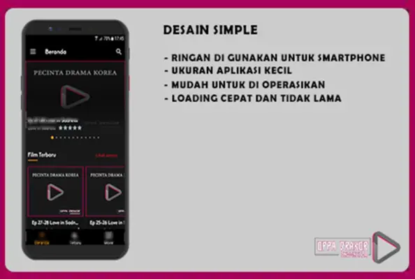 Drakor Indonesia android App screenshot 2