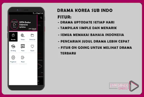 Drakor Indonesia android App screenshot 3